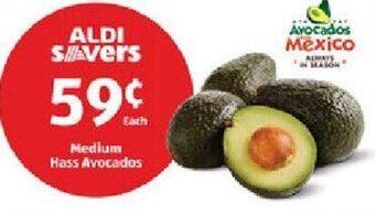 Aldi Medium Hass Avocados offer