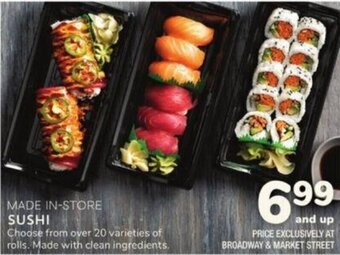 Albertsons Sushi offer