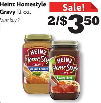 Family Dollar Heinz homestyle gravy offer