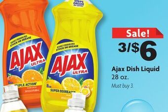 Family Dollar Ajax dish liquid offer