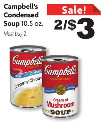 Family Dollar Campbell's condensed soup offer