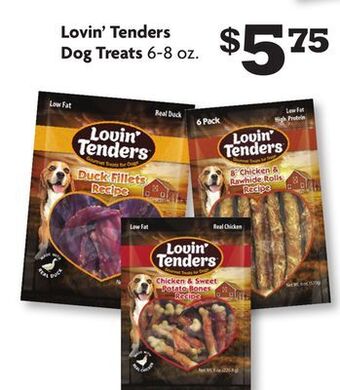Family Dollar Lovin' tenders dog treats offer