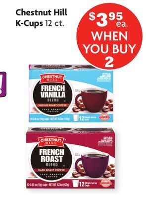 Family Dollar Chestnut hill k-cups offer