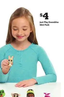 Family Dollar Just play doorables mini peek offer