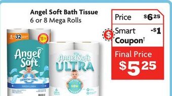 Family Dollar Angel soft bath tissue offer