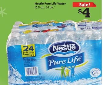 Family Dollar Nestlé pure life water offer