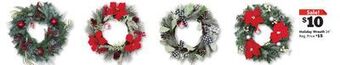 Family Dollar Holiday wreath offer