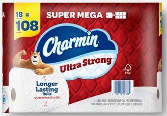 Target Charmin 18-pk. super mega roll bath tissue offer