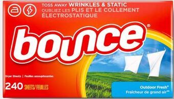 Target Bounce 240-ct. dryer sheets. offer