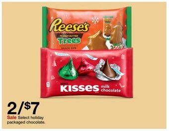 Target Select holiday packaged chocolate offer