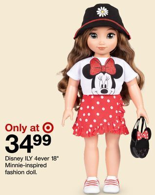 Target Disney ily 4ever 18" minnie-inspired fashion doll offer
