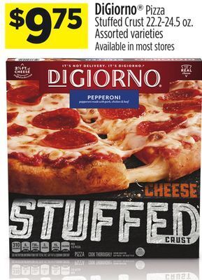 Dollar General Digiorno® pizza stuffed crust offer