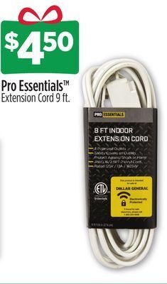 Dollar General Pro essentials™ offer