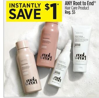 Dollar General Any root to end® hair care product offer