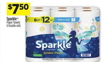 Dollar General Sparkle® paper towels offer