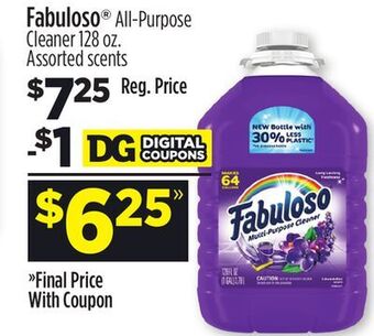 Dollar General Fabuloso® all-purpose cleaner offer