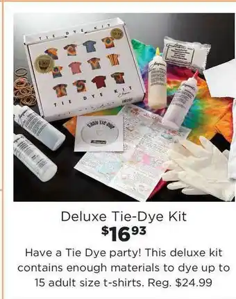 Deluxe Tie-Dye Kit