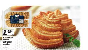 Lidl Italian Style Recipe Puff Pastry Cookies offer