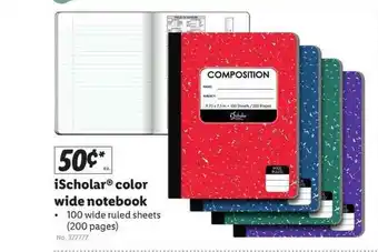 Lidl IScholar® Color Wide Notebook offer