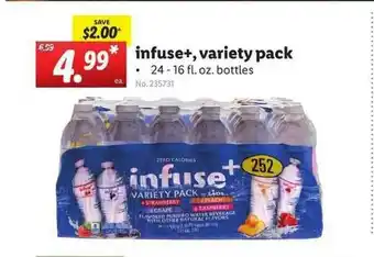 Lidl Infuse+, Variety Pack offer