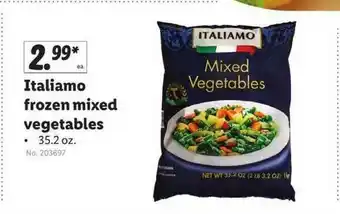 Lidl Italiamo Frozen Mixed Vegetables offer