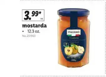 Lidl Italiamo Mostarda offer
