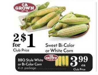 Pavilions Sweet Bi-Color Or White Corn offer