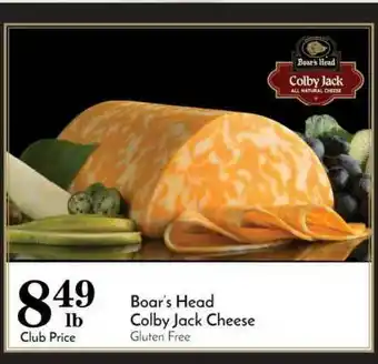 Pavilions Boar's Head Colby Jack Cheese offer