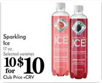 Pavilions Sparkling Ice offer