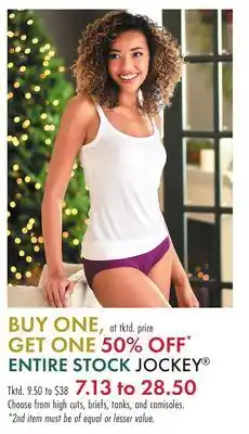Boscov's Stock jockey® offer