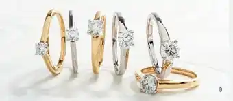 Boscov's Lab grown diamond solitaire rings offer