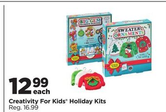 Michaels Creativity for kids® holiday kits offer