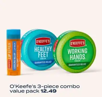 O'keeffe's® 3-piece combo value pack