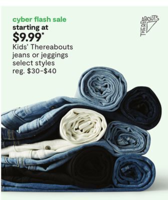 JC Penney Kids' thereabouts jeans or jeggings offer