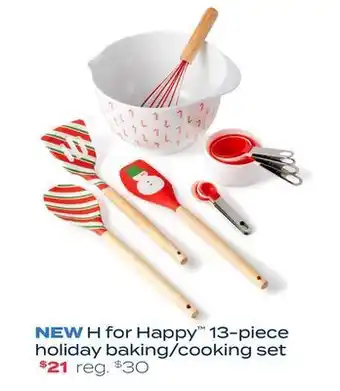 Bed Bath & Beyond H for happy™ 13-piece holiday baking/cooking set offer