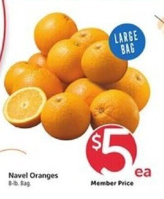 Safeway Navel Oranges offer