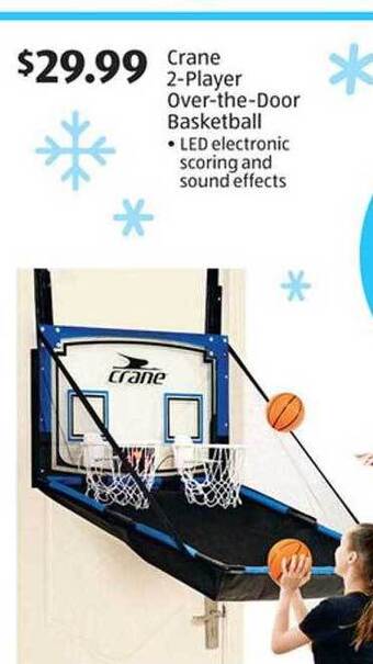 Aldi Crane 2-player over-the-door basketball offer