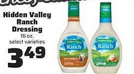County Market Hidden valley ranch dressing offer