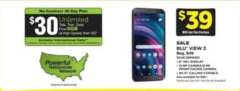Dollar General Blu view 3 offer