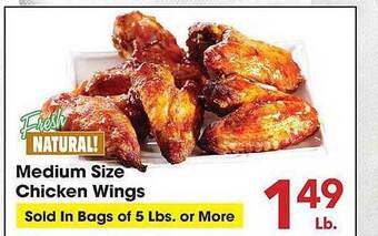 Fairplay Medium size chicken wings offer