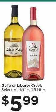 Food 4 Less Gallo or liberty creek offer