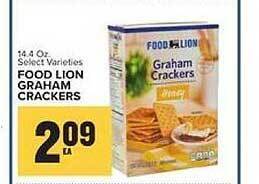 Food Lion Food lion graham crackers offer