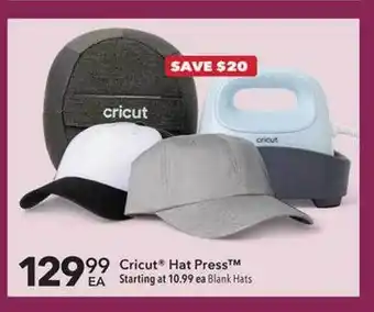 JOANN Cricut hat press offer