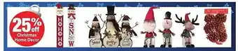 Lucky Supermarkets Christmas home decor offer
