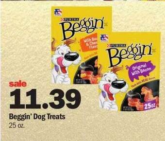Meijer Beggin' dog treats offer
