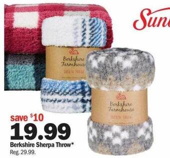 Meijer Berkshire sherpa throw offer