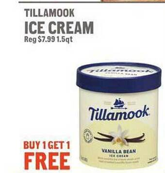 New Seasons Market Tillamook ice cream offer