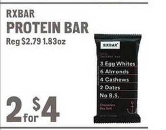 New Seasons Market Rxbar protein bar offer