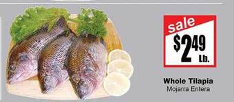 Rancho Markets Whole tilapia offer