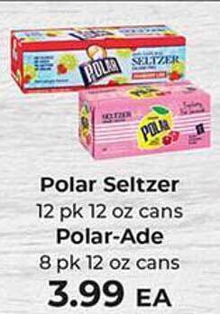 Sunset Foods Polar seltzer or polar-ade offer